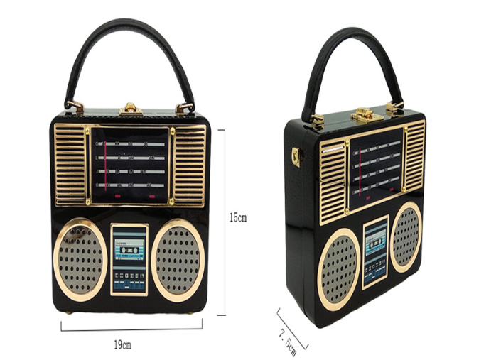 Vintage Radio Handbag