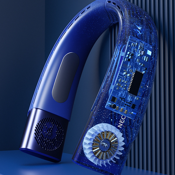 Portable Neck Fan - Easy to Use