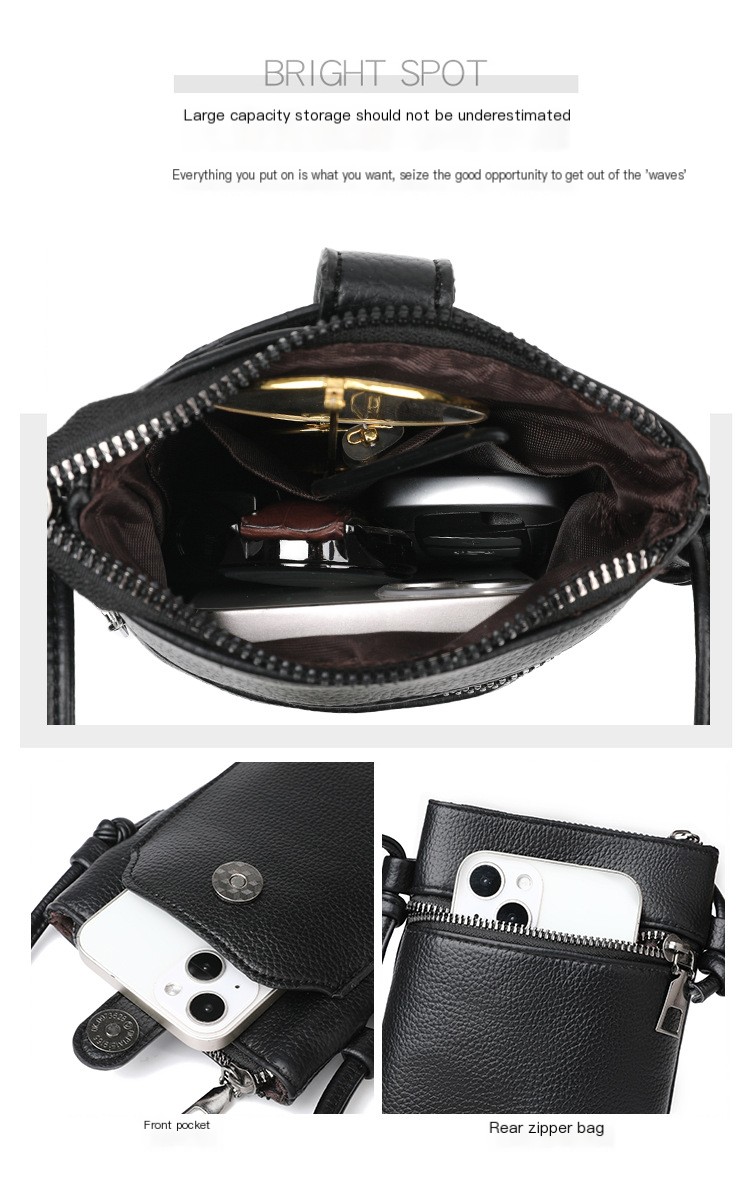 New Cow Leather Mobile Bag