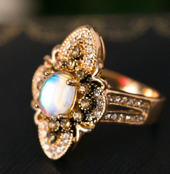 Moonstone Ring Image 1