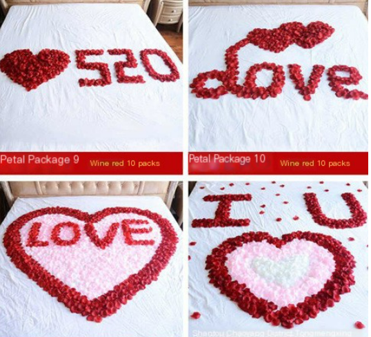 Decorative Rose Petals