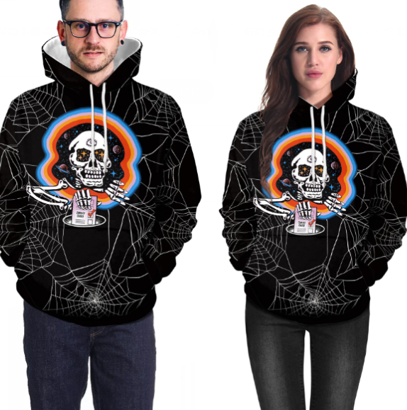Halloween Skull Sweatshirt 4