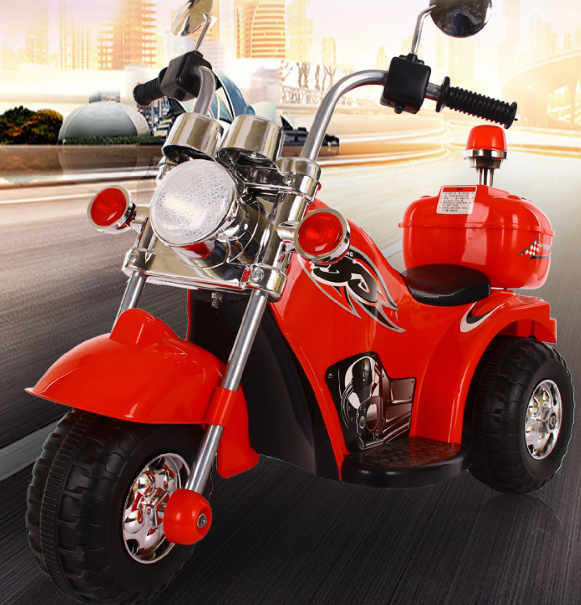 Dazzling Electric Motorcycle Image 3