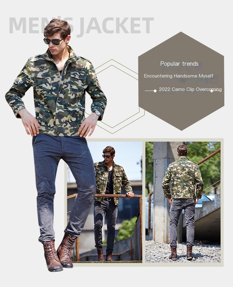 Camouflage Jacket Image 3