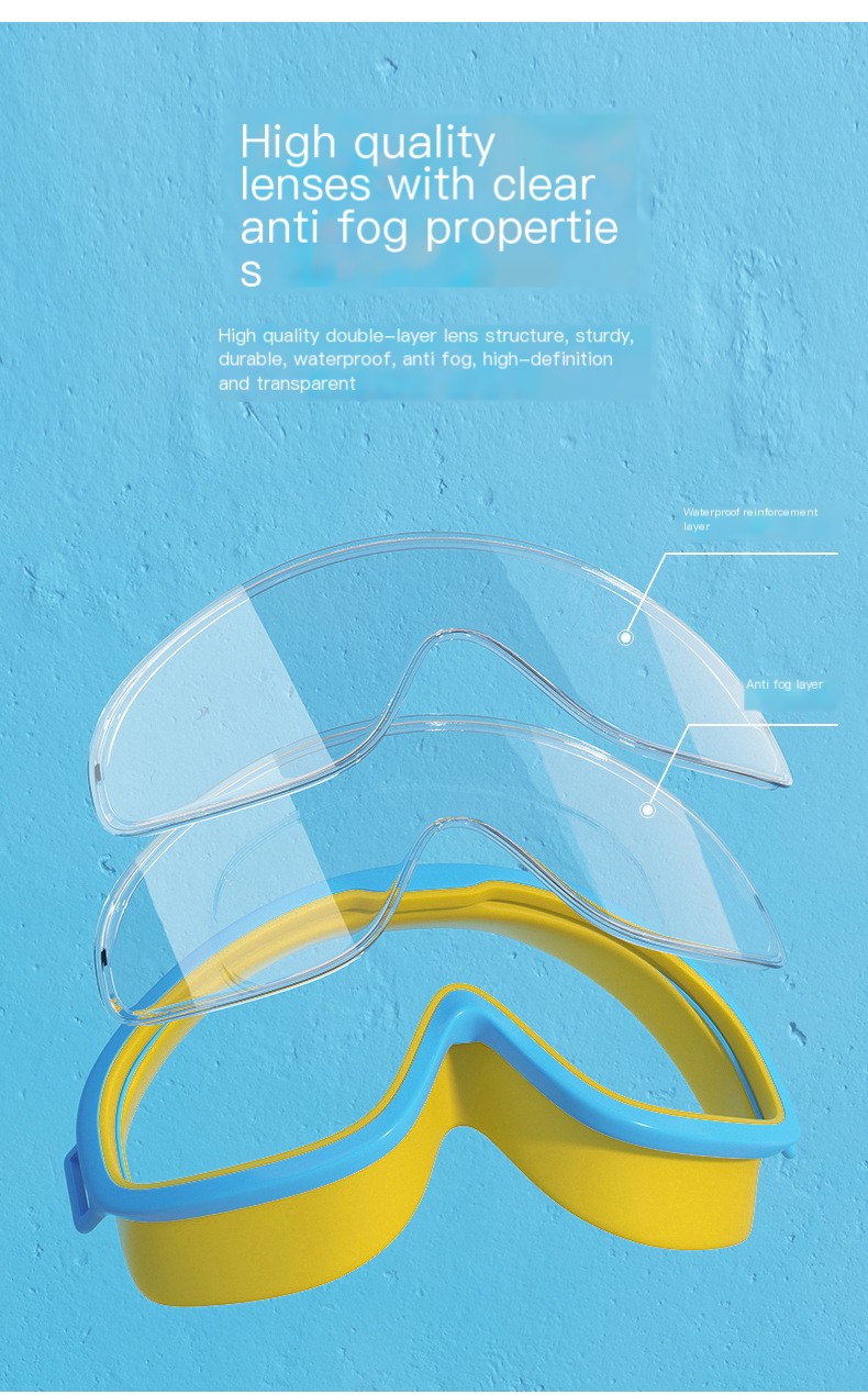 Vibrant Swimming Goggles