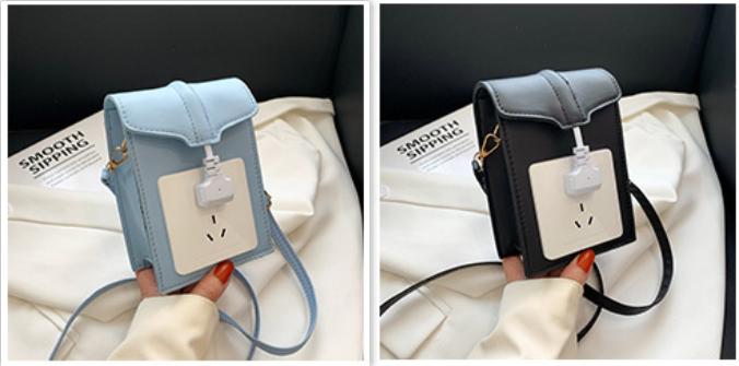 Clashing Shoulder Crossbody Bag
