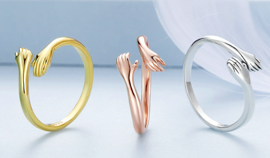 Hug Ring Rose Gold