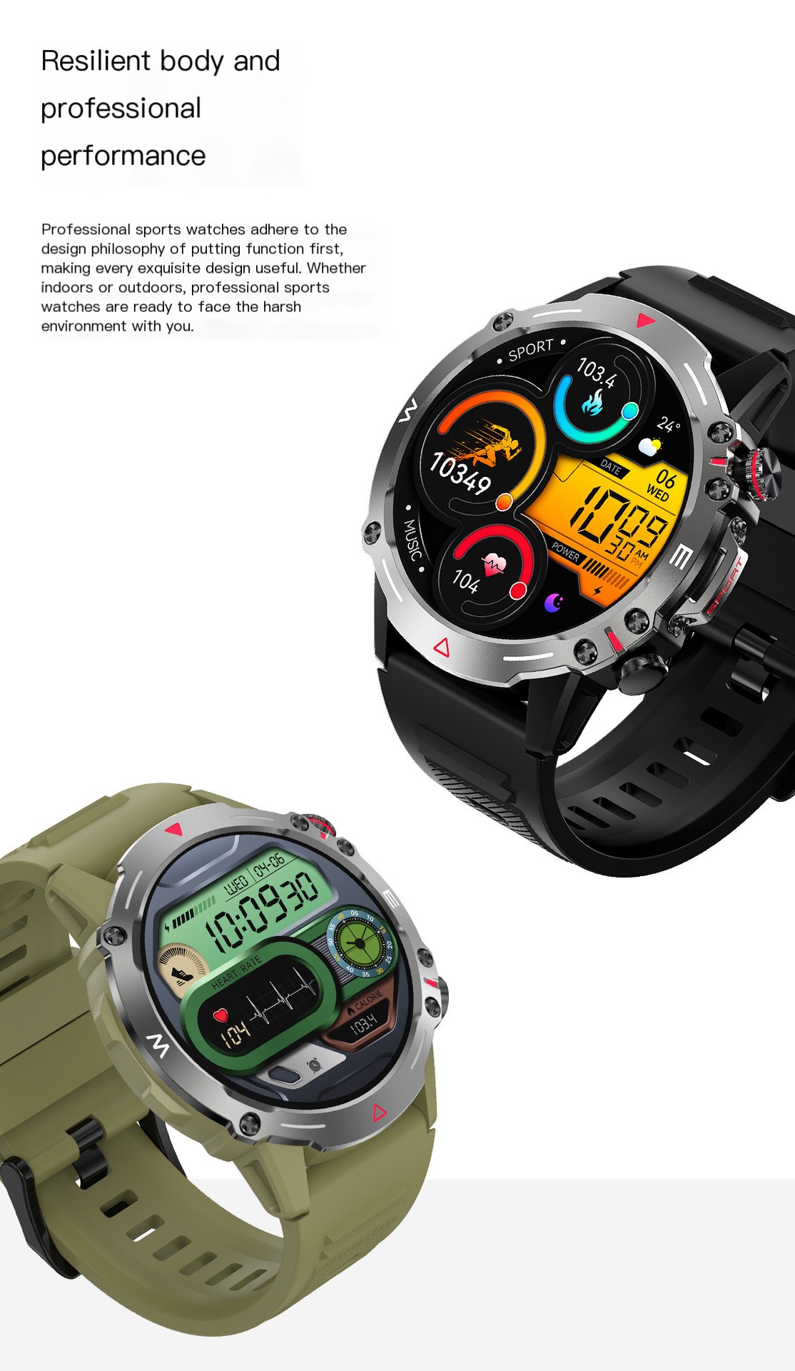 Multiple Color Options