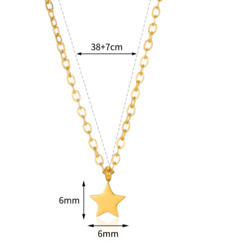 18 Karat Gold-Plated Necklace Image 1