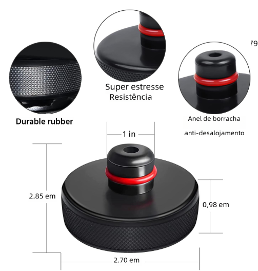 Rubber Jack Pad Adapter Image 4