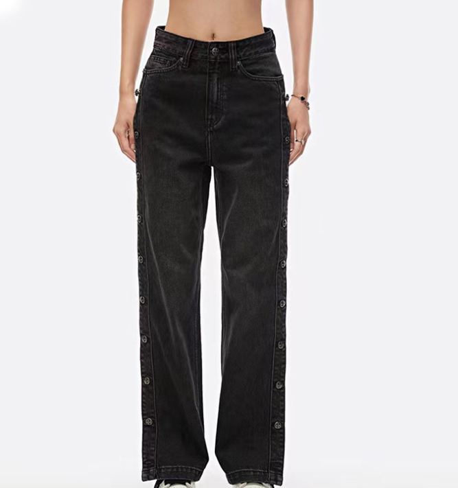 Boyfriend Jeans Black
