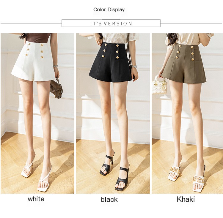 Blazer Button Shorts in Action