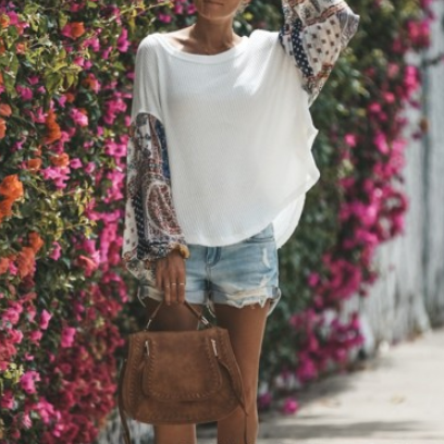 Floral Patchwork T-shirt