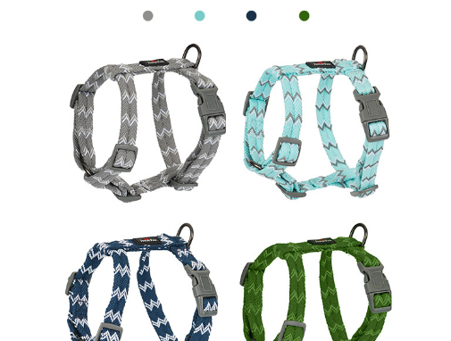 Bohemian Pet Harness Mint Green