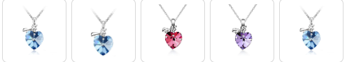 Ocean Heart Necklace Image 1