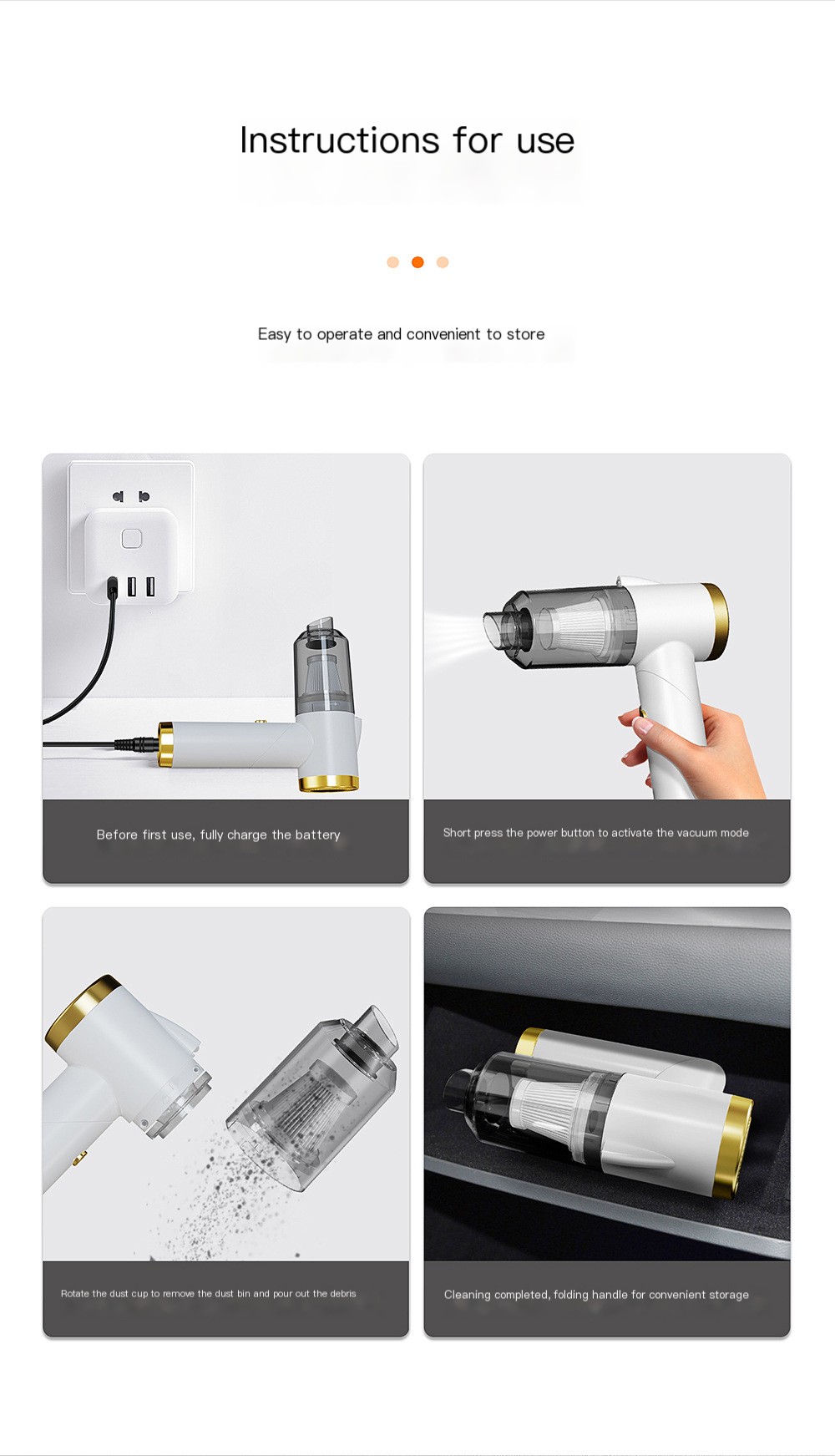 Compact Vacuum Cleaner