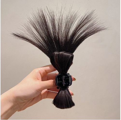 Lazy Chic Shark Clip Brown Black