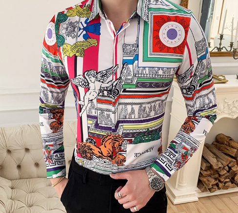 Floral Long Sleeve Shirt 4