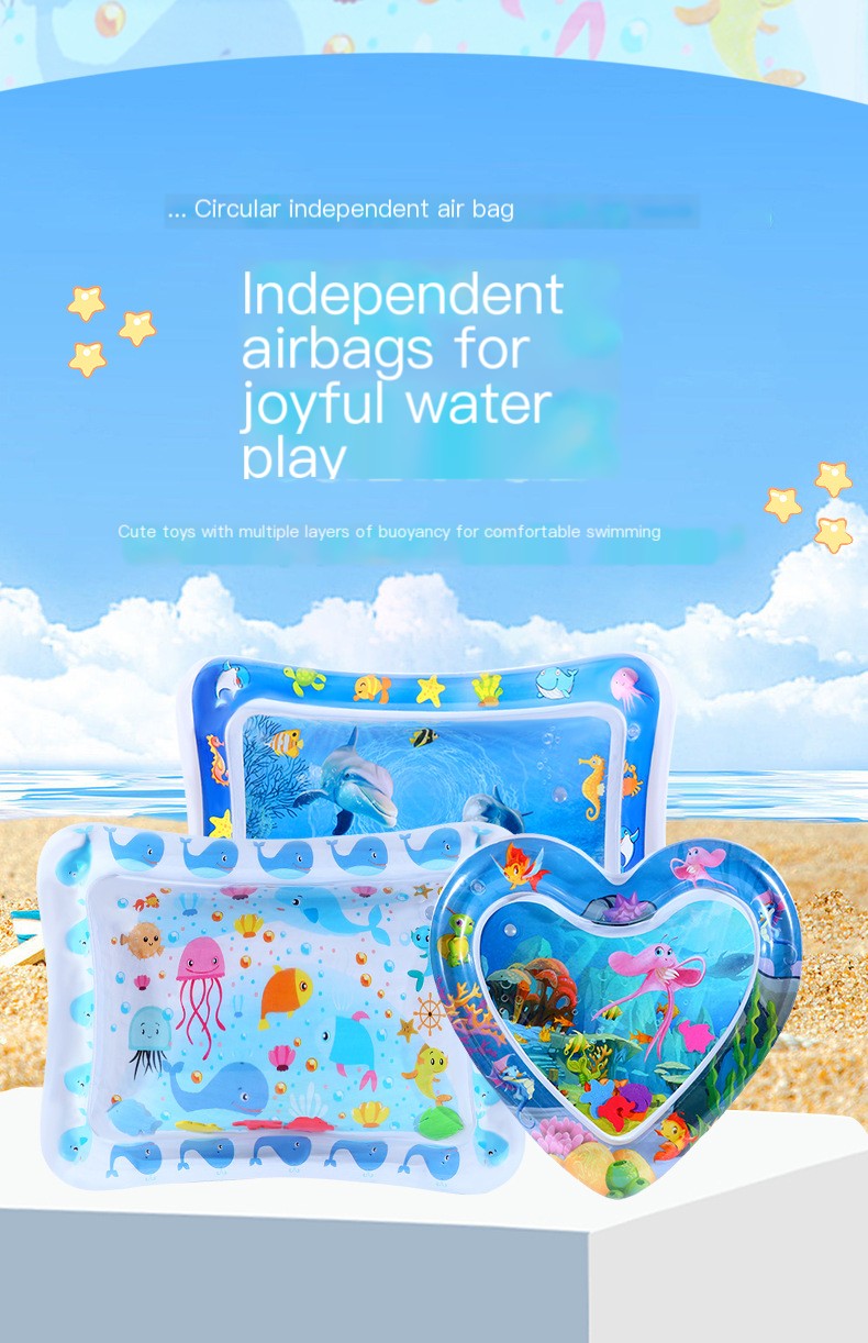 Inflatable Baby Water Mat Design 1