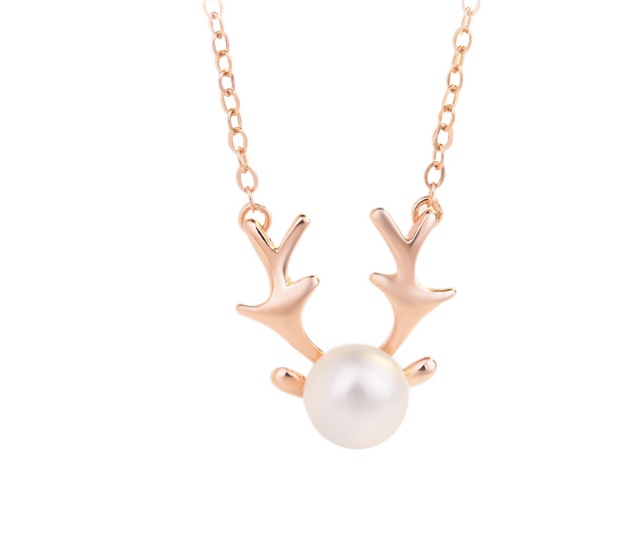 Minimalist Animal Pendant in White