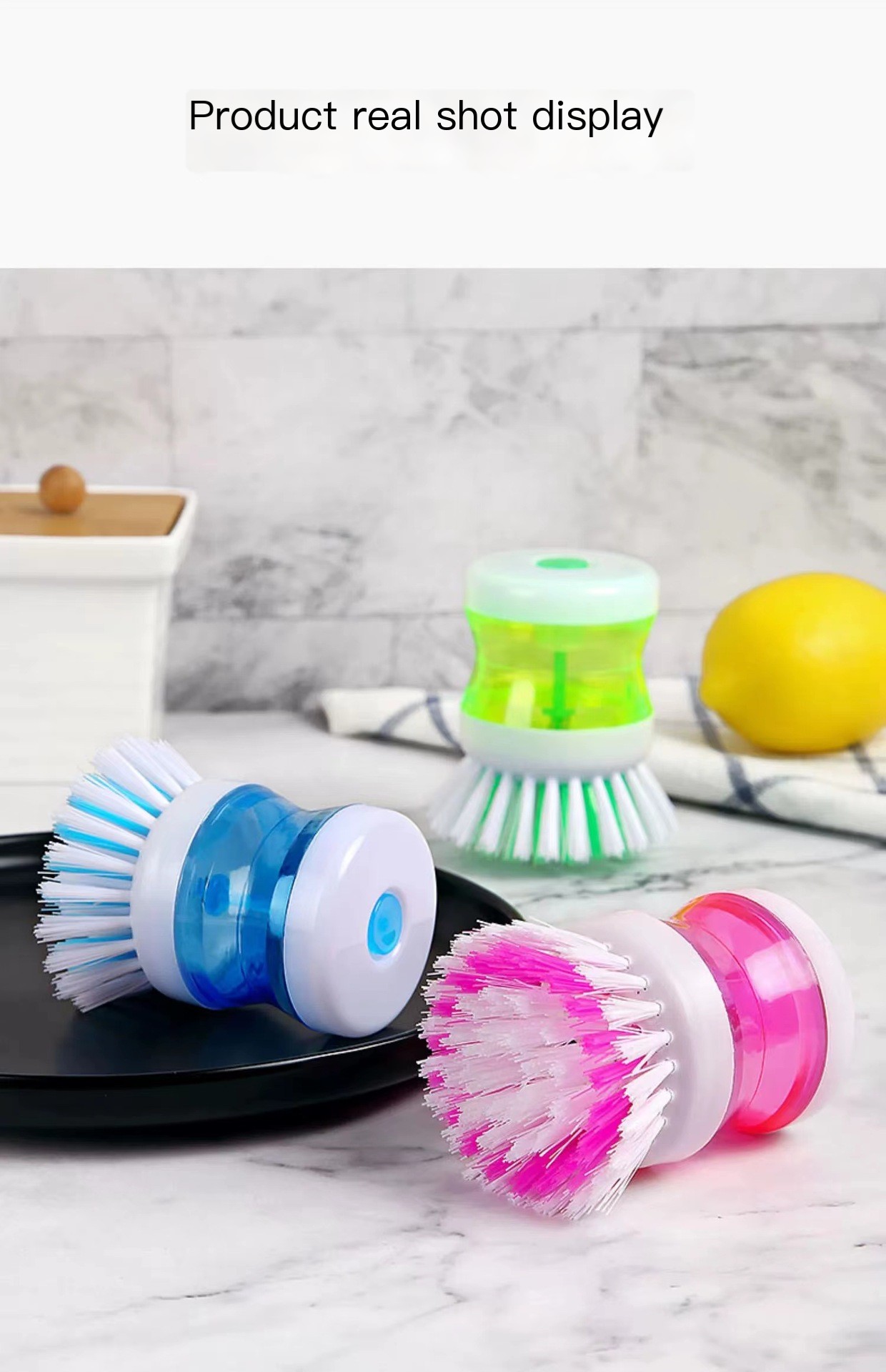 Hydraulic Pot Washing Brush 8