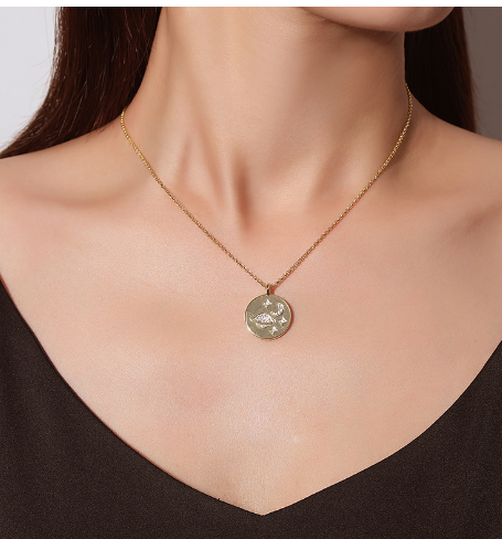 Galaxy Necklace - Gold