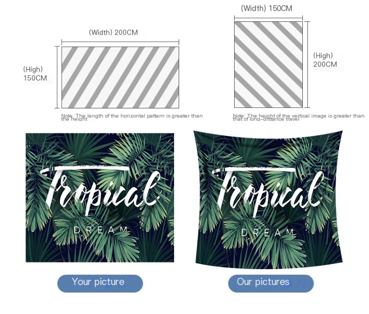 Summer Beach Tapestry 2