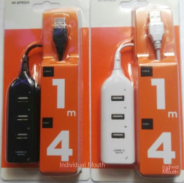 USB Hub in Use