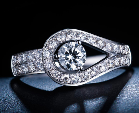 Zircon Engagement Ring 4