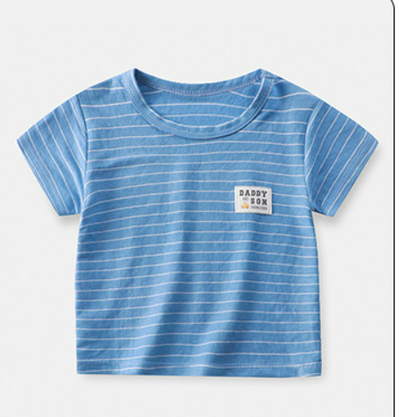 Boys Stripe Shirt Detail