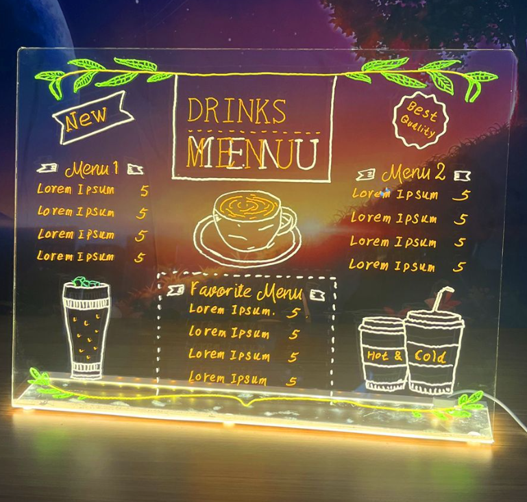 Acrylic Display Board