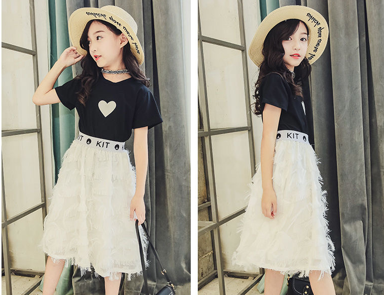 Girls Summer Dress Side View