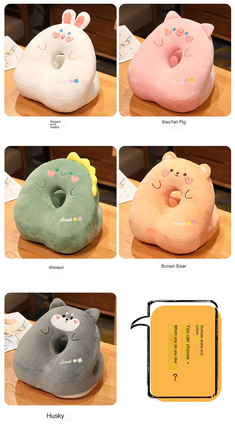 Cartoon Ice Silk Nap Pillow 4