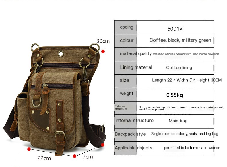 Men's One Shoulder Bag - Image 1