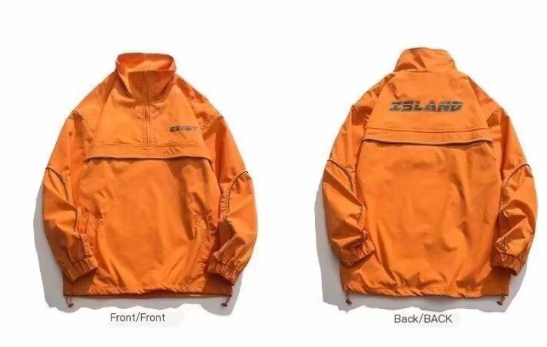 Reflective Half Zipper Jacket - Image 2