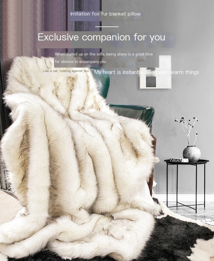 Luxurious Faux Fur Blanket