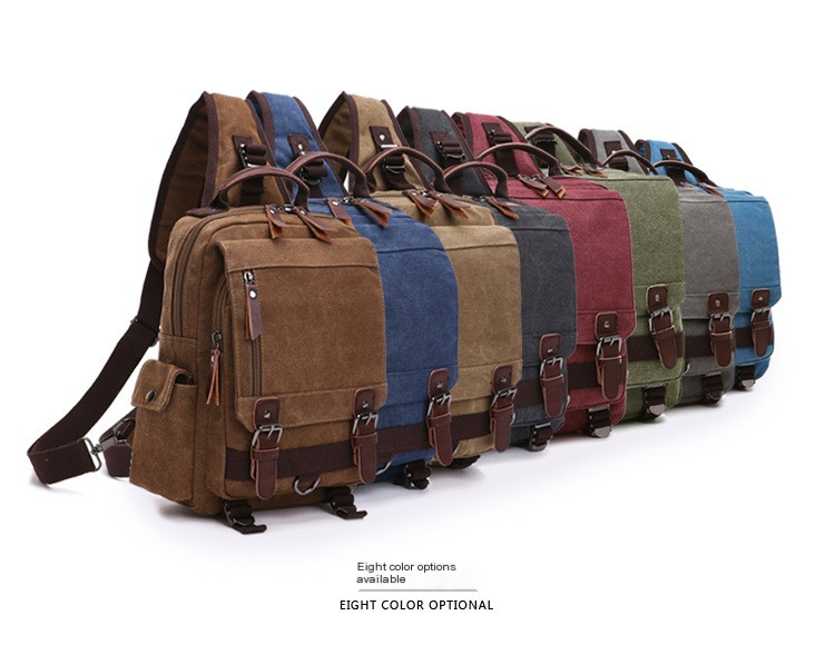 Fashion Canvas Outdoor Travel Backpack