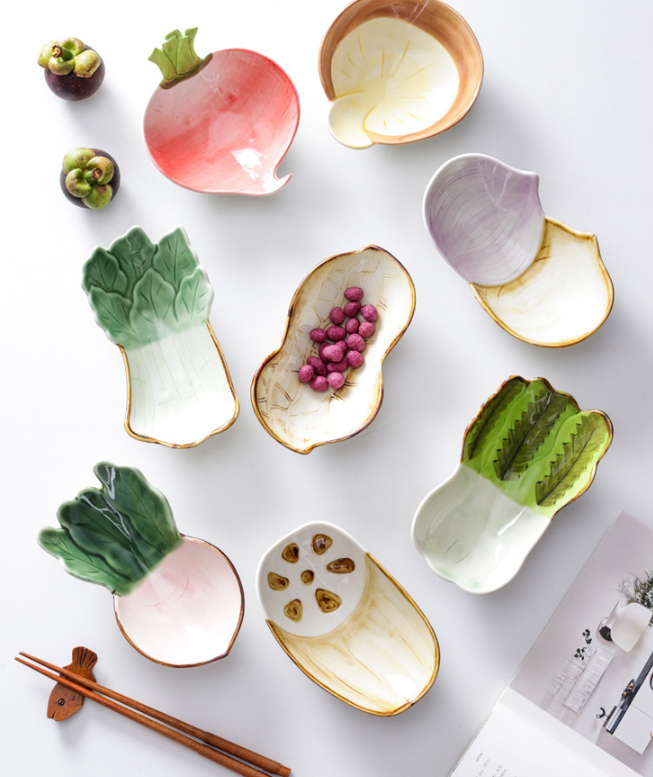 Ceramic Snack Plate 6