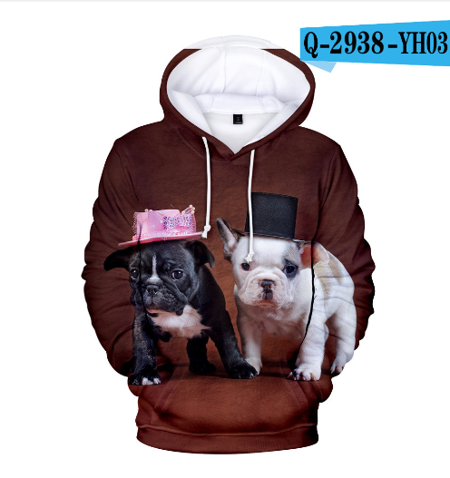 3D Animal Print Hoodie 3
