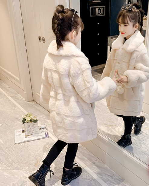 Children's Plush Padded Wool Sweater Image 4