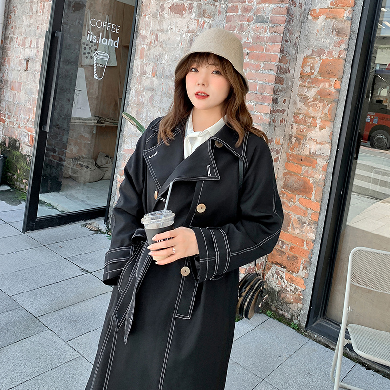 Belted Women's Trench Coat