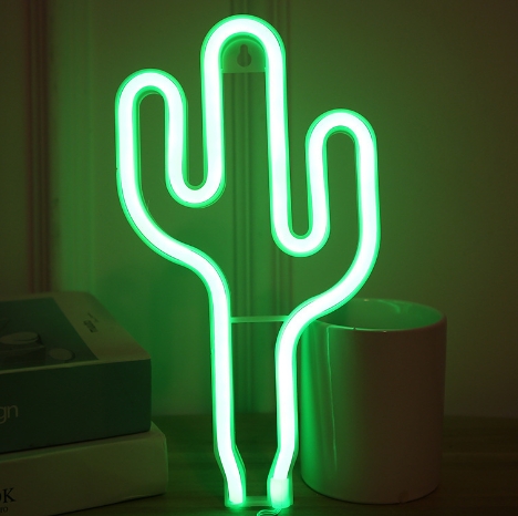 Cactus LED Night Light