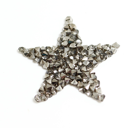 Color Rhinestone Resin Ironing Diamond Pentagram Applique Apparel Shoes Bag Jewelry Paste Diamond Material Accessories image