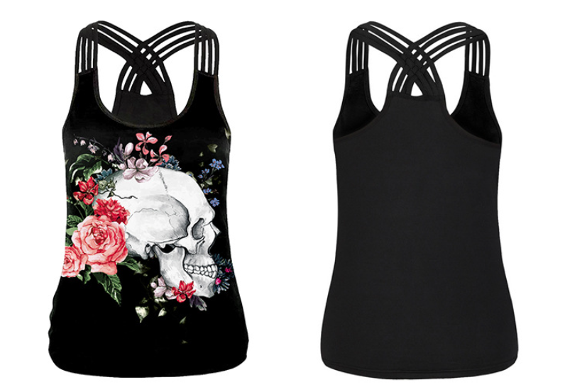 Stylish Cross Back Design