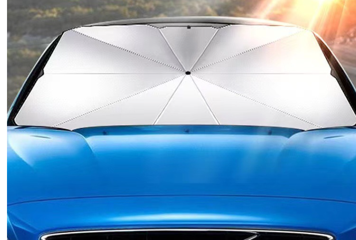 AutoUmbrella | Voorkom dat zonlicht het interieur van je auto opwarmt