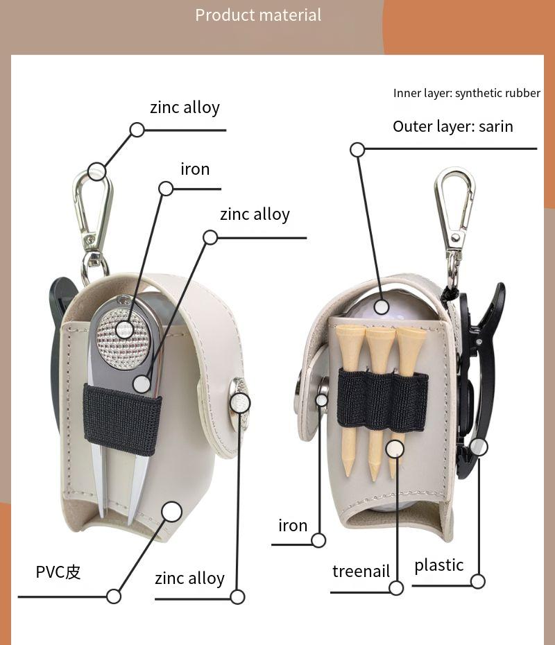 Golf PVC Ball Bag Image 5