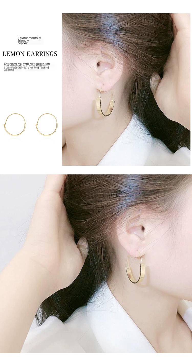 Stylish Circle Earrings