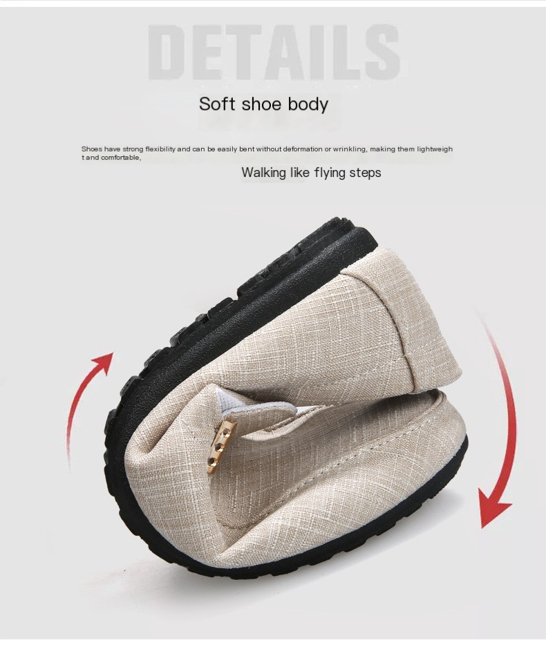 Men's Canvas Loafers - Versatile Style