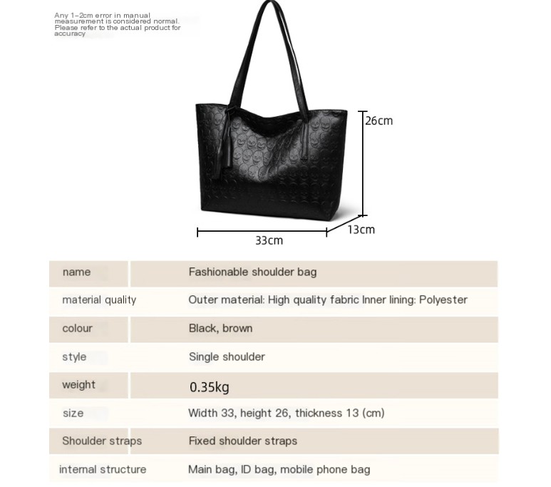 Single-Shoulder Tote Bag