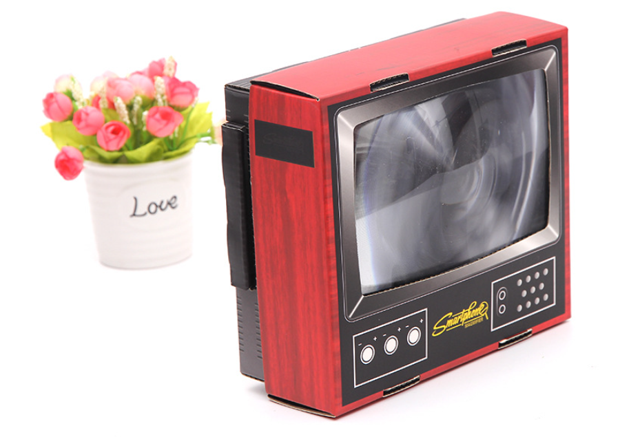 Retro TV Phone Holder Image 4